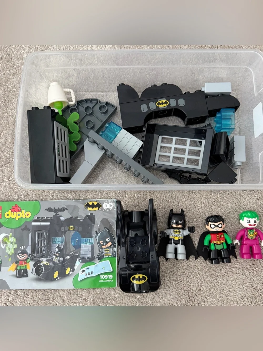 Lego Duplo Set | Batman + Batcave